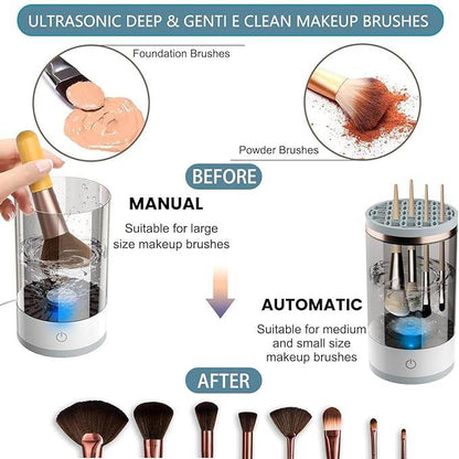 3-in-1 Automatic Electric Makeup Brush Cleaner and Dryer