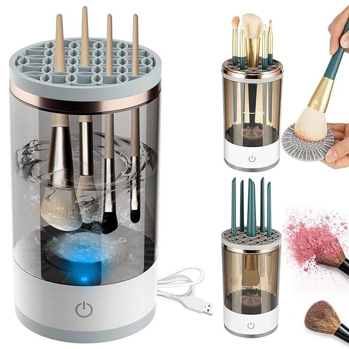3-in-1 Automatic Electric Makeup Brush Cleaner and Dryer